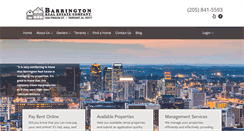 Desktop Screenshot of barringtonrealestateco.com